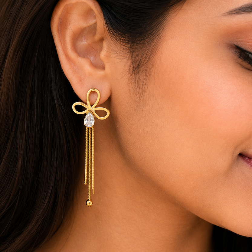Aurielle Tassel Drop Earrings