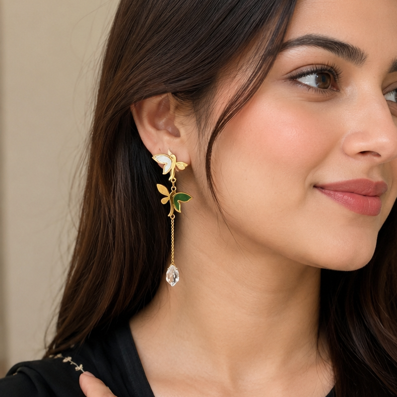 Verdelle Bloom Drop Earrings