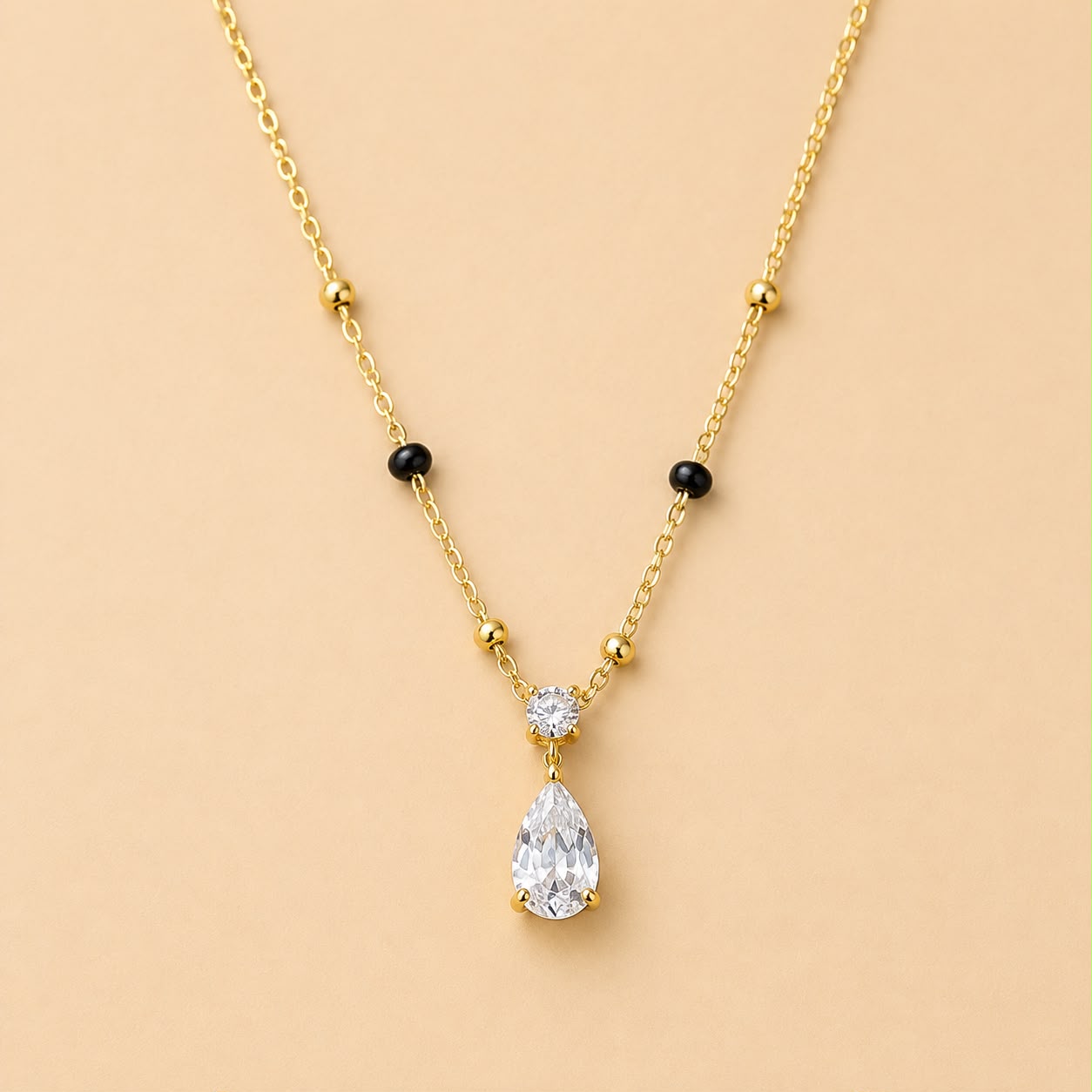 Aarohi Solitaire Mangalsutra Necklace