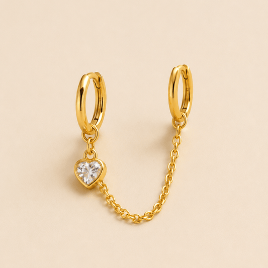 Amora Chain Link Earrings - Zenee - Earrings