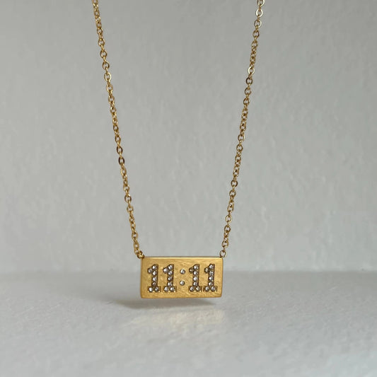 Angelica 11:11 Charm Necklace - Zenee - Necklaces