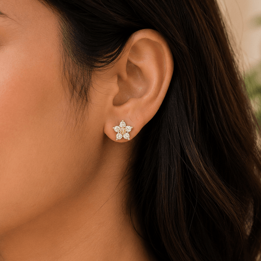 Blossia Spark Studs - Zenee - Earrings