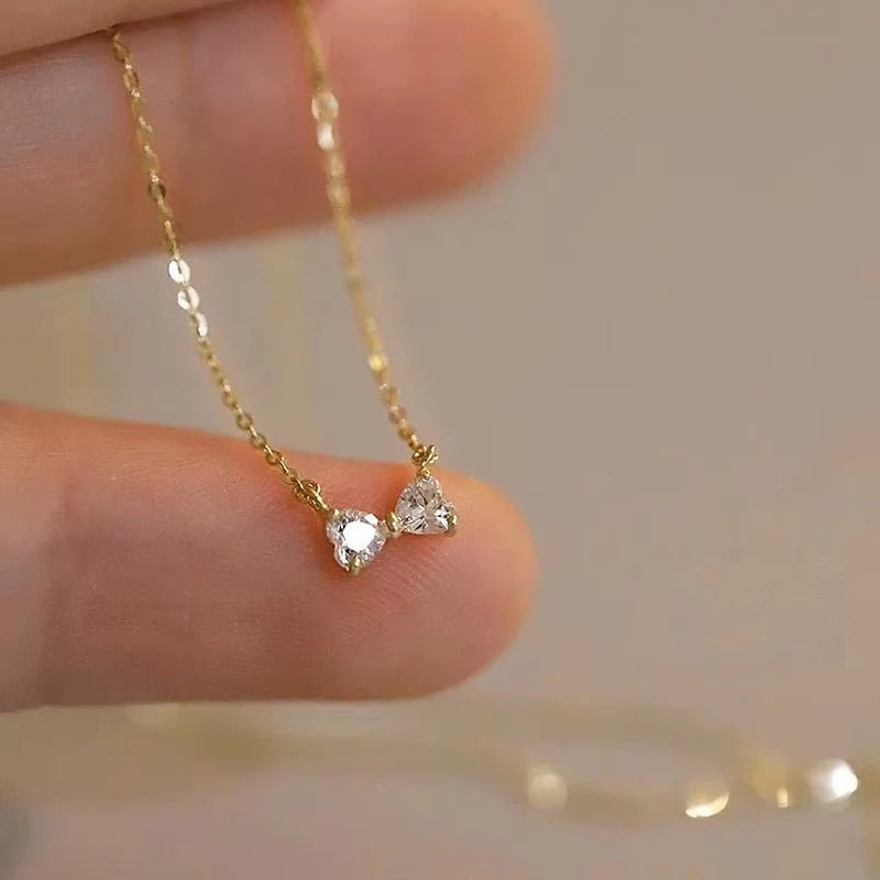 Celeste Bow Necklace - Zenee - Necklaces