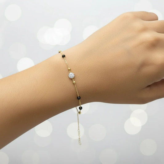 Celeste Spark Mangalsutra Bracelet - Zenee-Bracelets