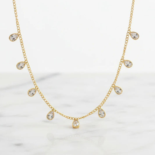 Dewdrop Dainty Necklace - Zenee - Necklaces
