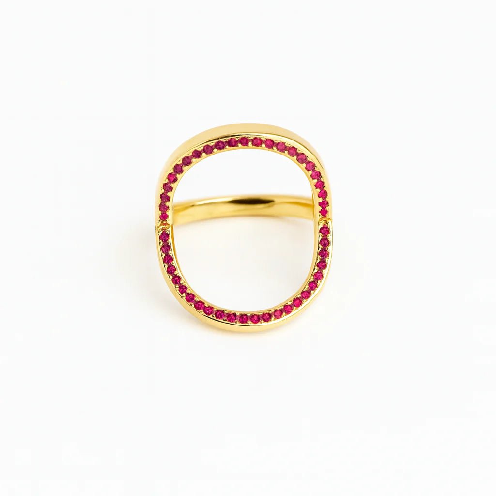 Trio Halo Ring - Zenee - Rings