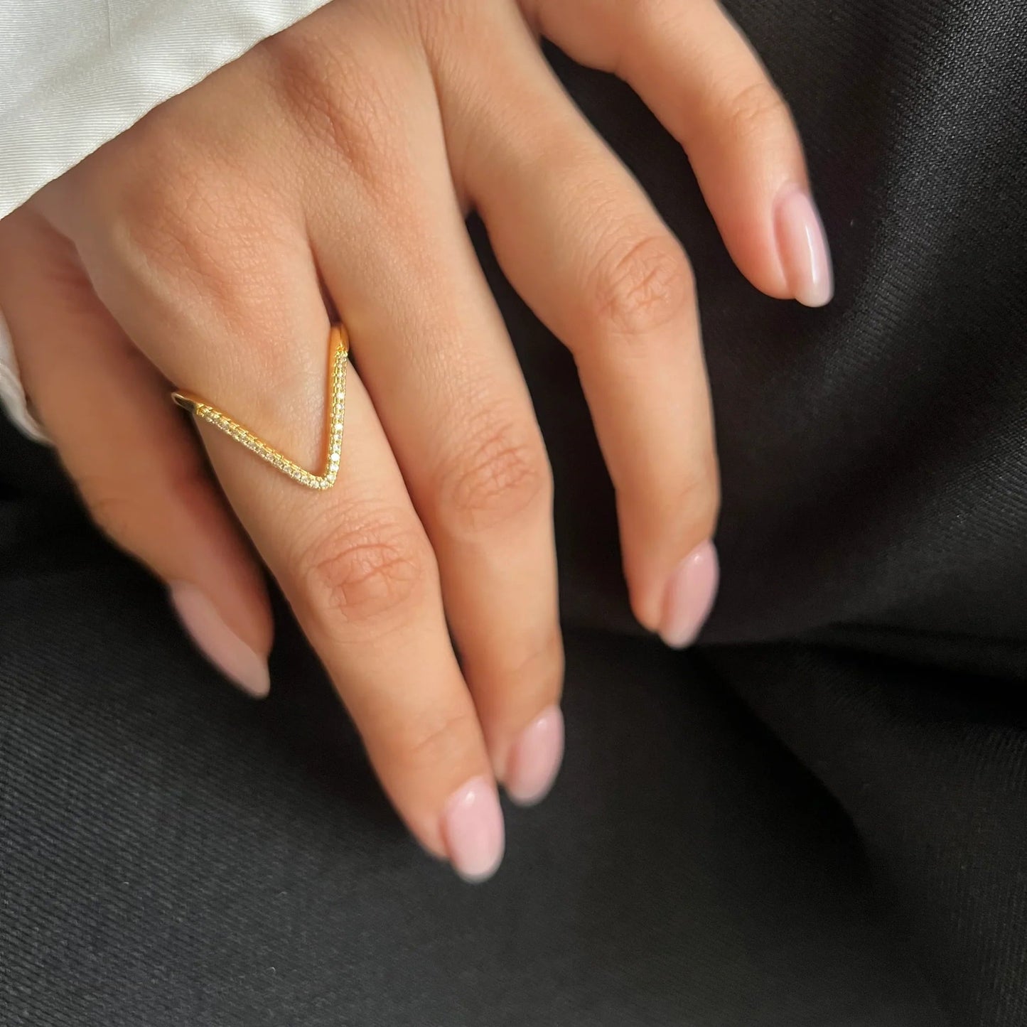 Vera V Ring – Rose Gold - Zenee - Rings