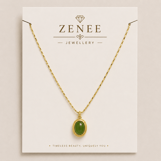 Verde Aura Pendant Necklace - Zenee - Necklaces