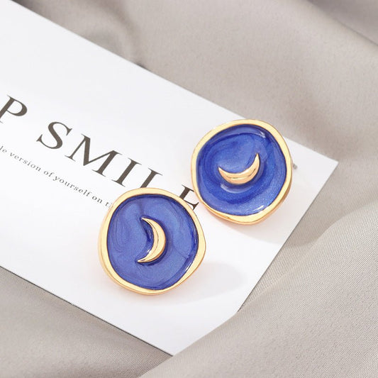 Colourful Coin Earrings - Zenee.in-Earrings
