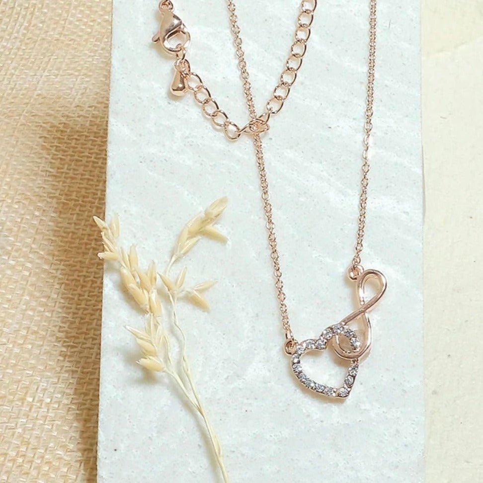 Heart Pendant Necklace - Zenee.in-Necklaces