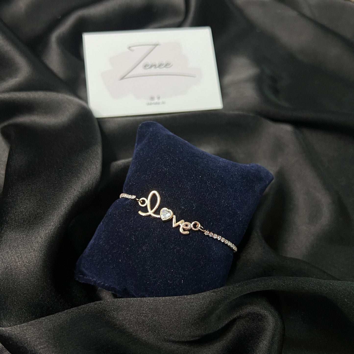Love With Stone Bracelet - Zenee.in-Bracelets