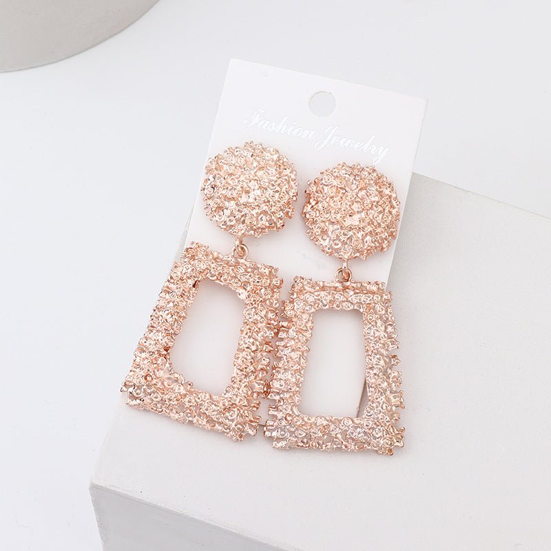 Rose Gold Bohemian Earrings - Zenee.in-Earrings