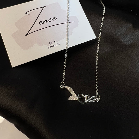 Tangled Leaf Pendant Necklace - Zenee.in-Necklaces