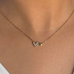 Duo Heart Necklace