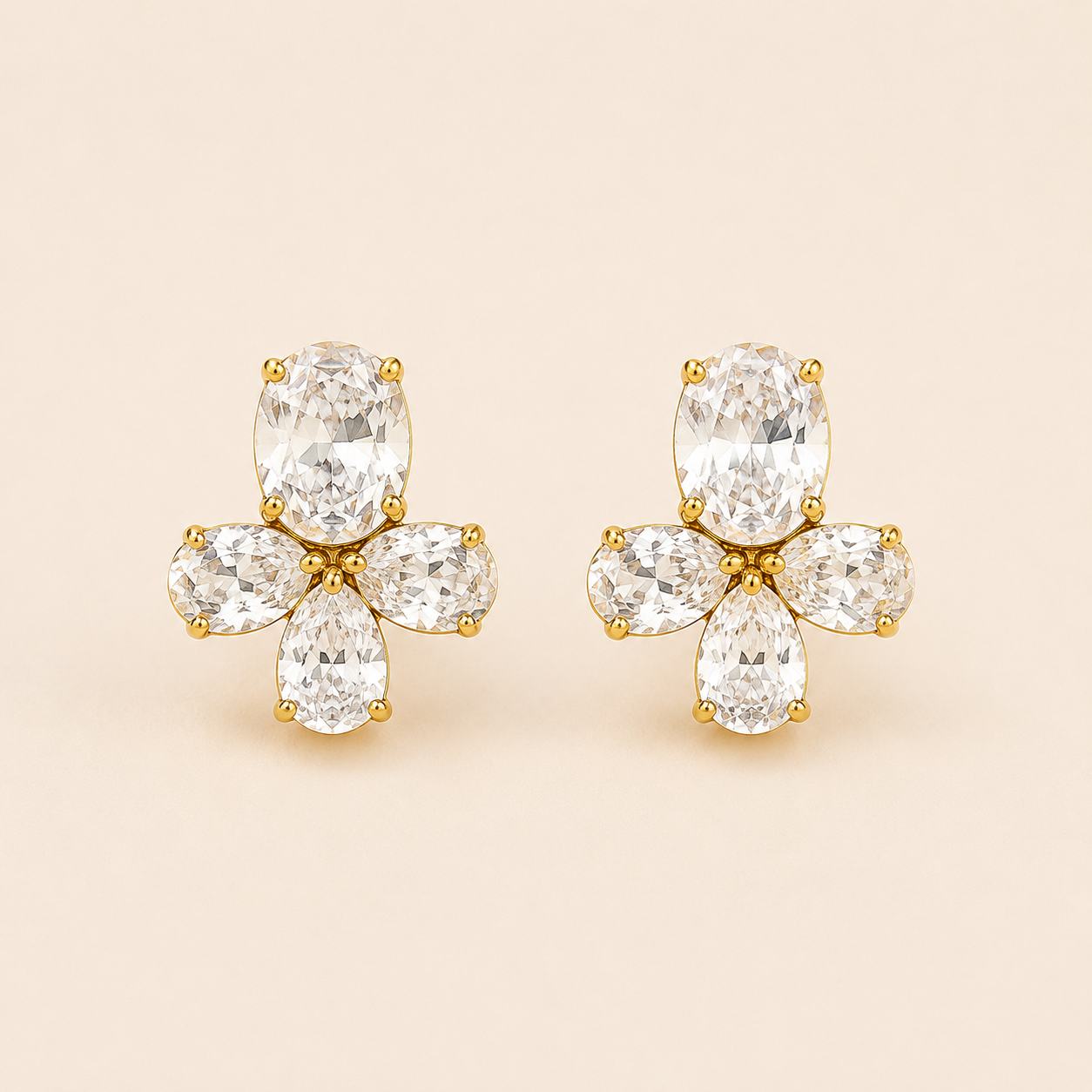 Lunelle Bloom Stud Earrings