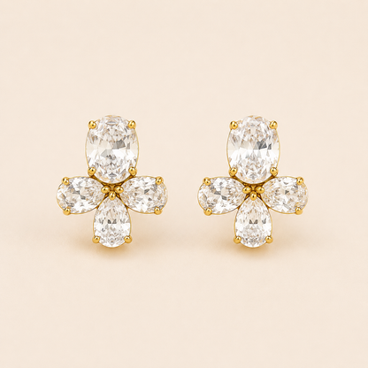 Lunelle Bloom Stud Earrings