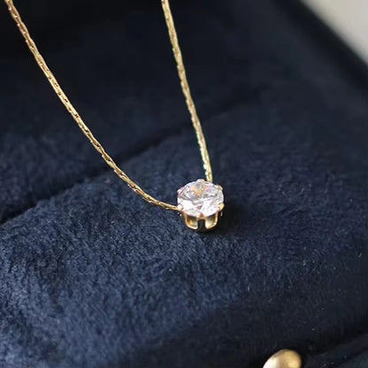 Celestia Solitaire Necklace