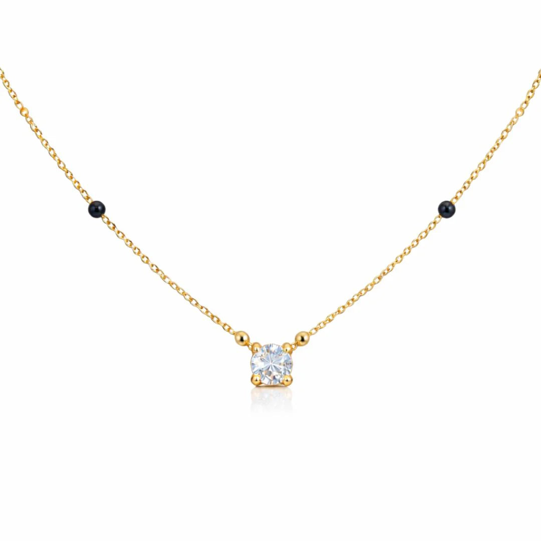 Celeste Solitaire Mangalsutra Necklace
