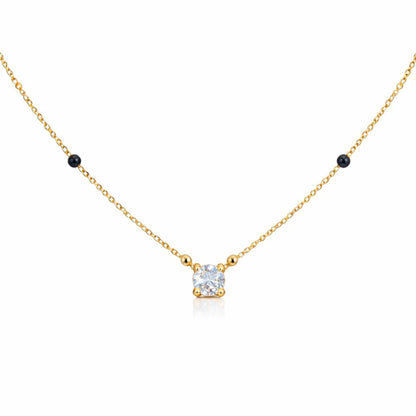 Celeste Solitaire Mangalsutra Necklace