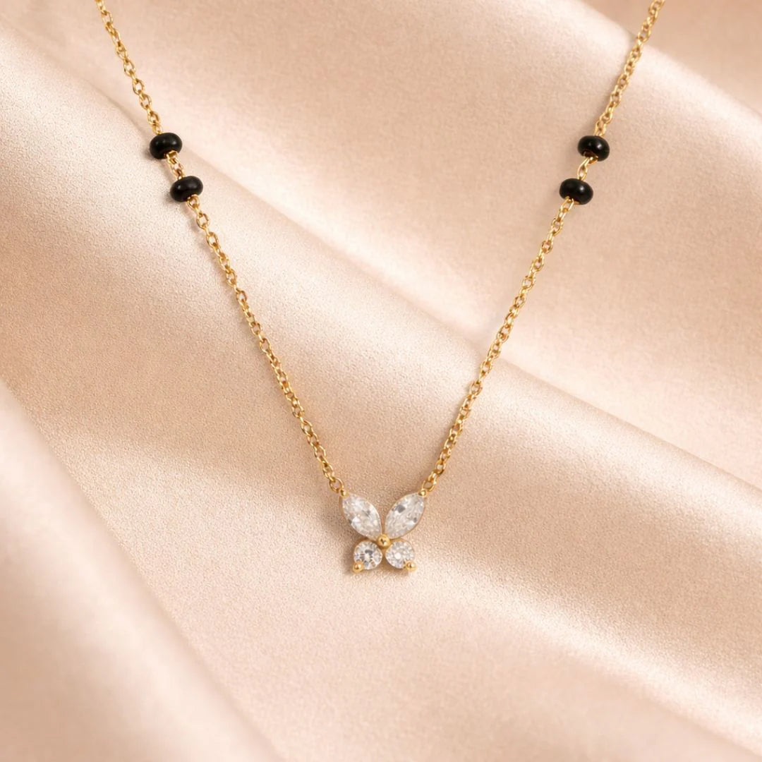 Flutter Grace Butterfly Mangalsutra