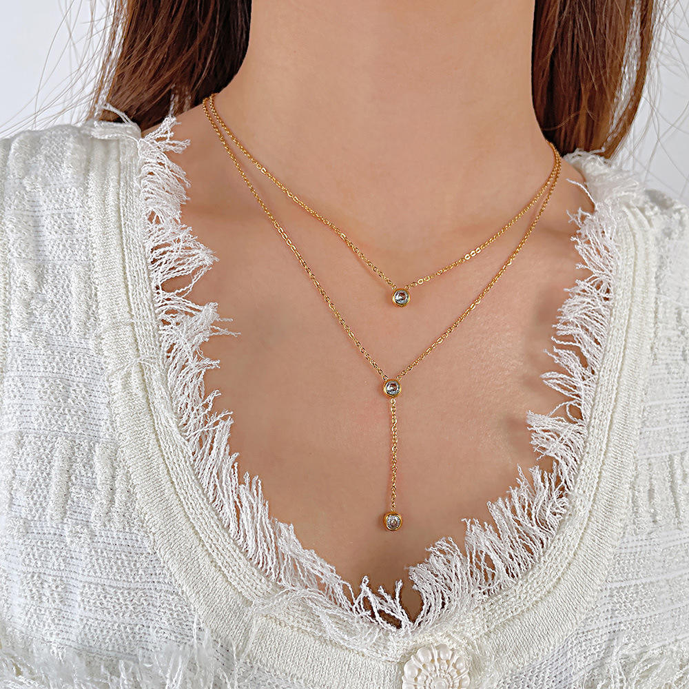 Celeste Drop Necklace