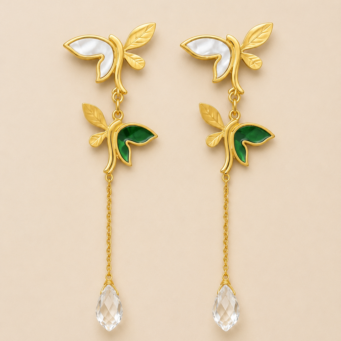 Verdelle Bloom Drop Earrings