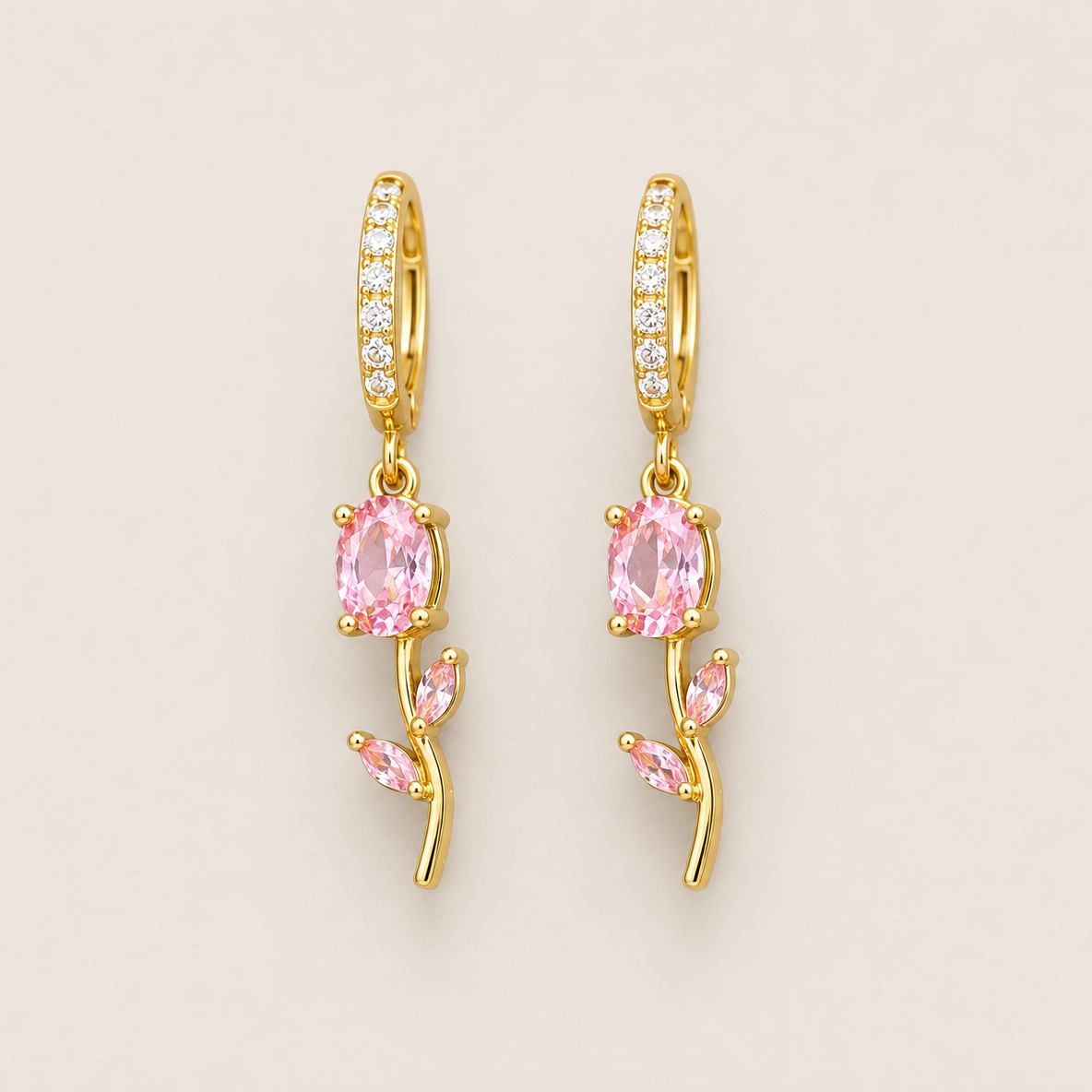 Roselle Bloom Earrings
