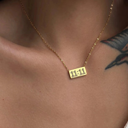Angelica 11:11 Charm Necklace - Zenee - Necklaces