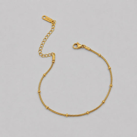 Aurelia Beaded Chain Bracelet - Zenee-Bracelets