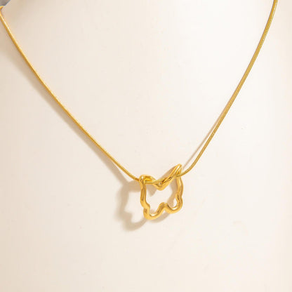 Aurelia Butterfly Necklace - Zenee - Necklaces