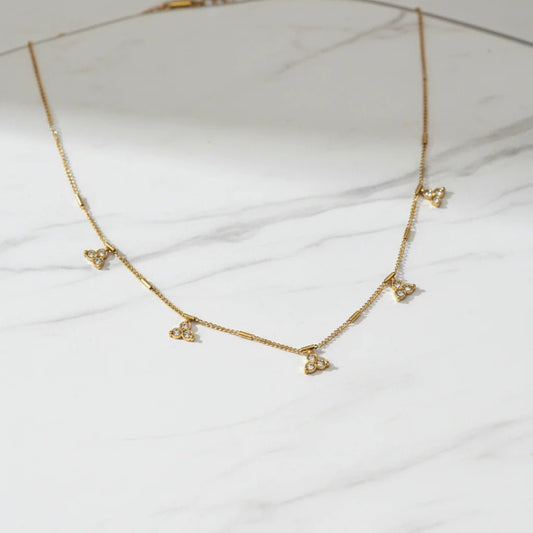 Aurelle Charm Necklace - Zenee-Necklaces