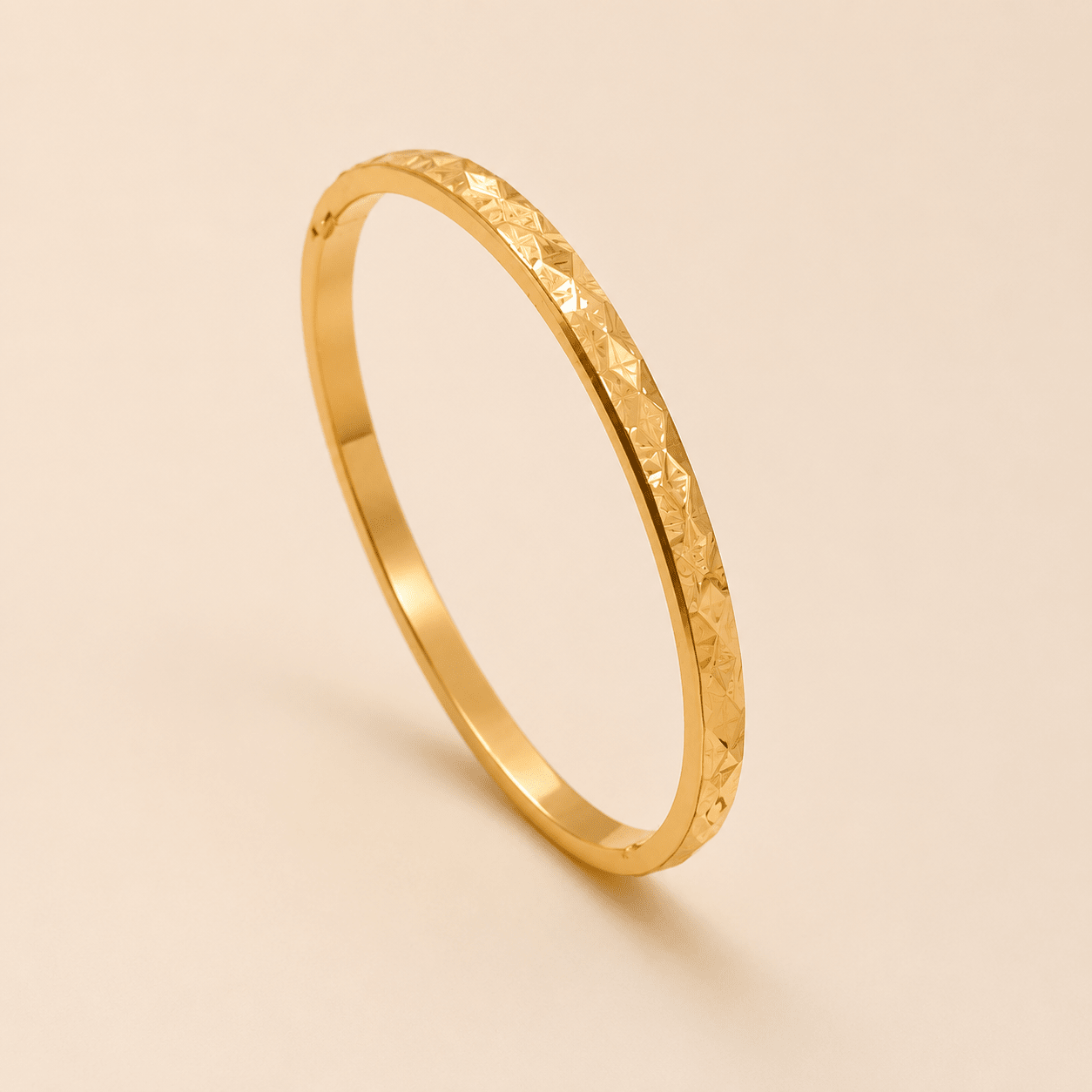 Auric Facet Bangle - Zenee - Bracelets