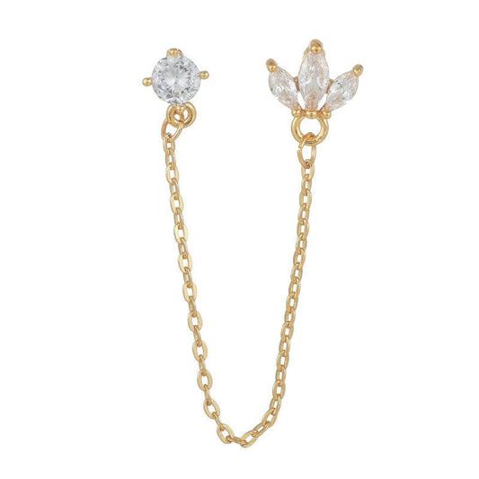 Aurielle Chain Earrings - Zenee - Earrings
