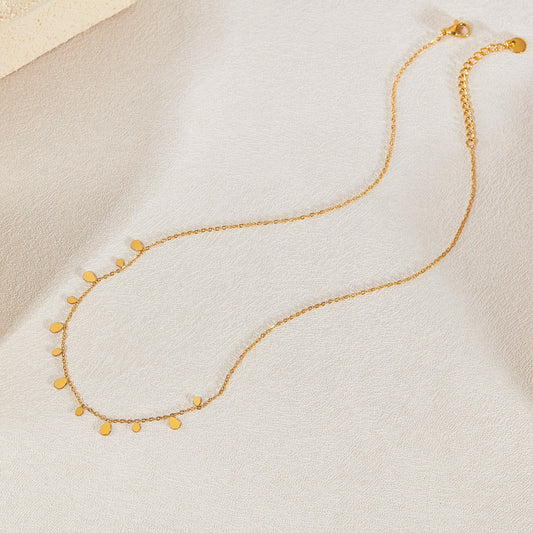 Aurielle Drop Charm Necklace - Zenee - Necklaces