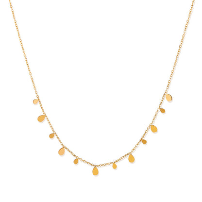 Aurielle Drop Charm Necklace - Zenee - Necklaces