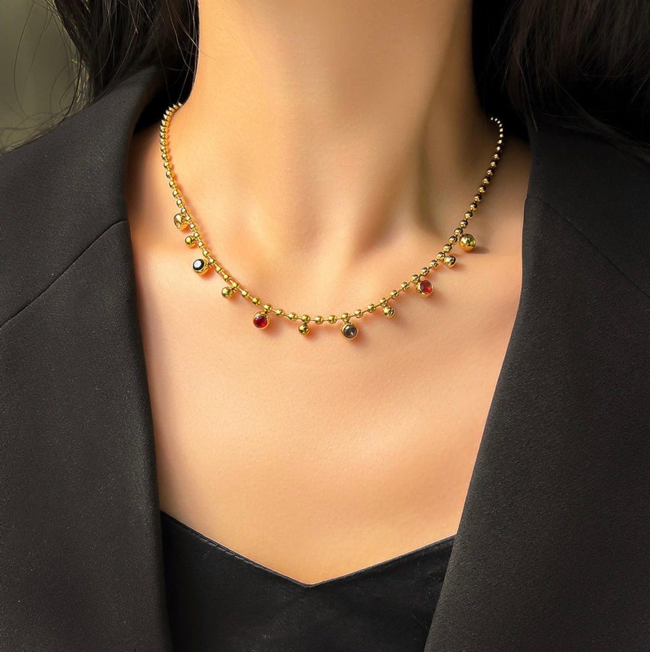 Aurora Charm Necklace - Zenee-Necklaces