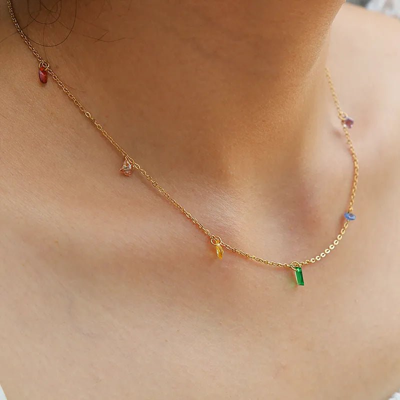 Aurora Charm Necklace - Zenee - Necklaces