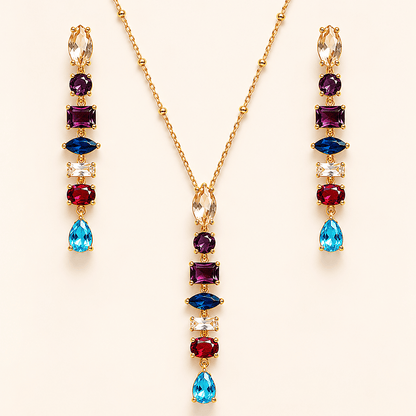 Aurora Prism Jewelry Set - Zenee - Jewelry Sets