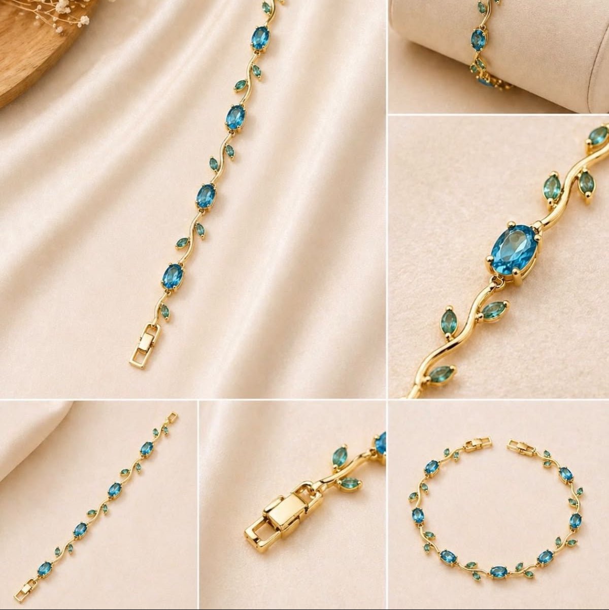 Azure Vine Bracelet - Zenee - Bracelets