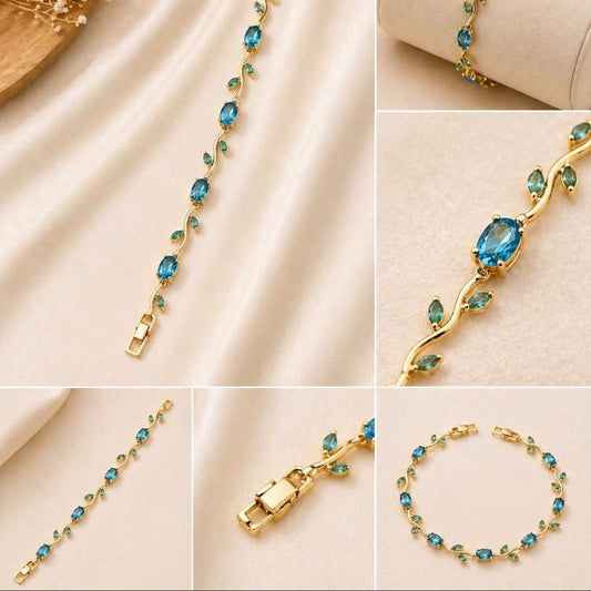 Azure Vine Bracelet - Zenee - Bracelets