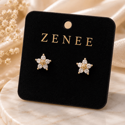 Blossia Spark Studs - Zenee - Earrings