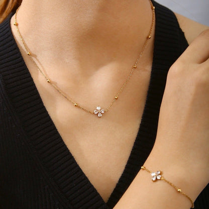 Blossom Spark Necklace - Zenee-Necklaces