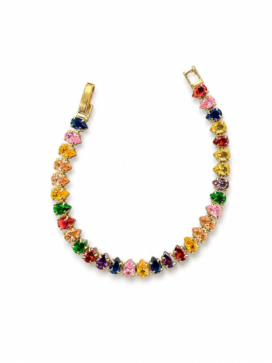 Carnival Spark Tennis Bracelet - Zenee-Bracelets
