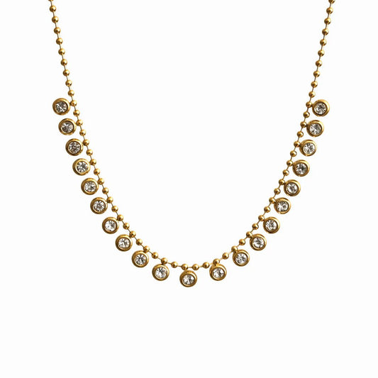 Celeste Drip Necklace - Zenee - Necklaces