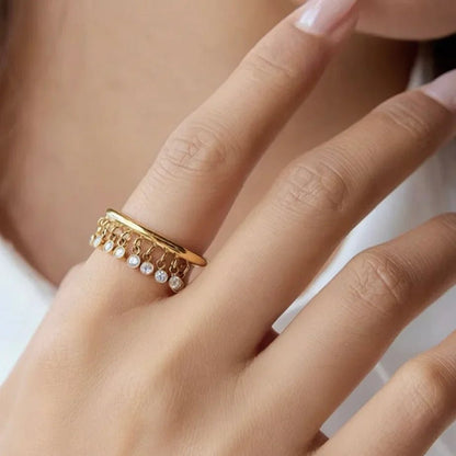 Celeste Drizzle Ring - Zenee - Rings