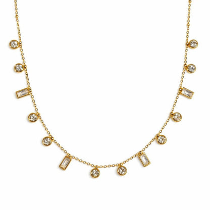 Celestia Charm Necklace - Zenee - Necklaces
