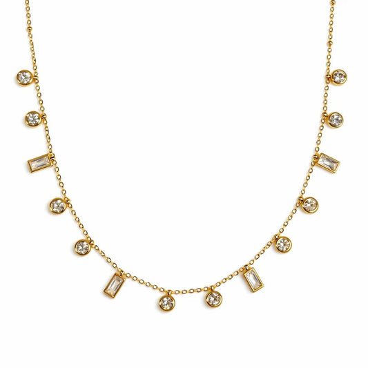 Celestia Charm Necklace - Zenee - Necklaces