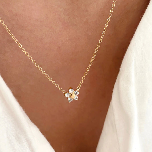 Daisy Spark Necklace - Zenee - Necklaces