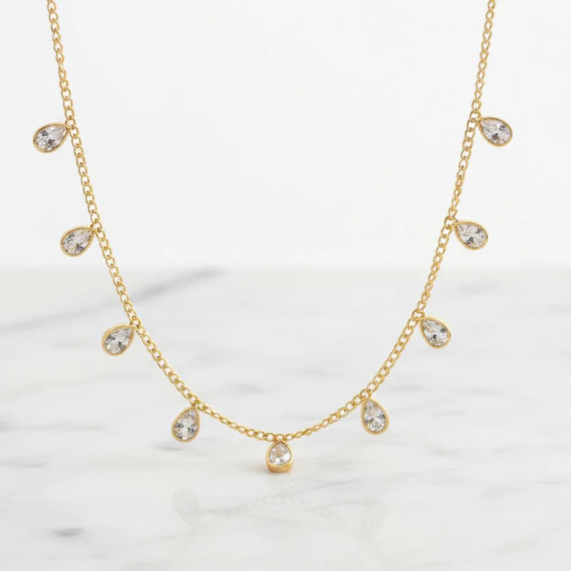 Dewdrop Dainty Necklace - Zenee - Necklaces