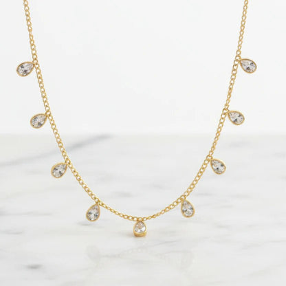 Dewdrop Dainty Necklace - Zenee - Necklaces